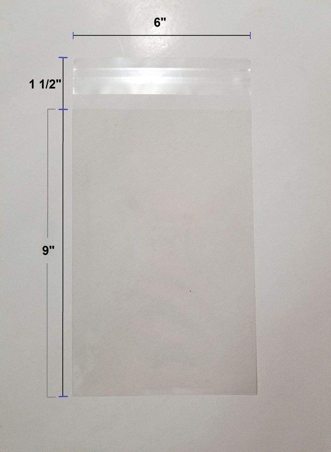 يونيك باكينج، 500 كيس شفاف قابل لإعادة الإغلاق من البولي بروبيلين، مقاس 6×9 بوصة - Image 4